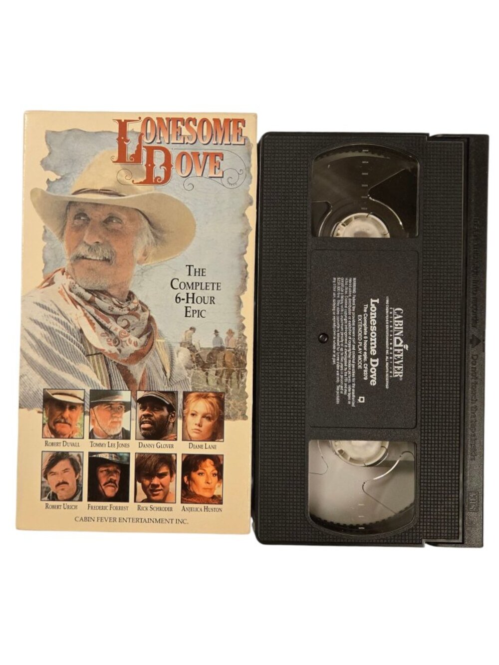 Lonesome Dove The Complete 6 Hour Epic VHS Robert Duvall Tommy Lee Jones